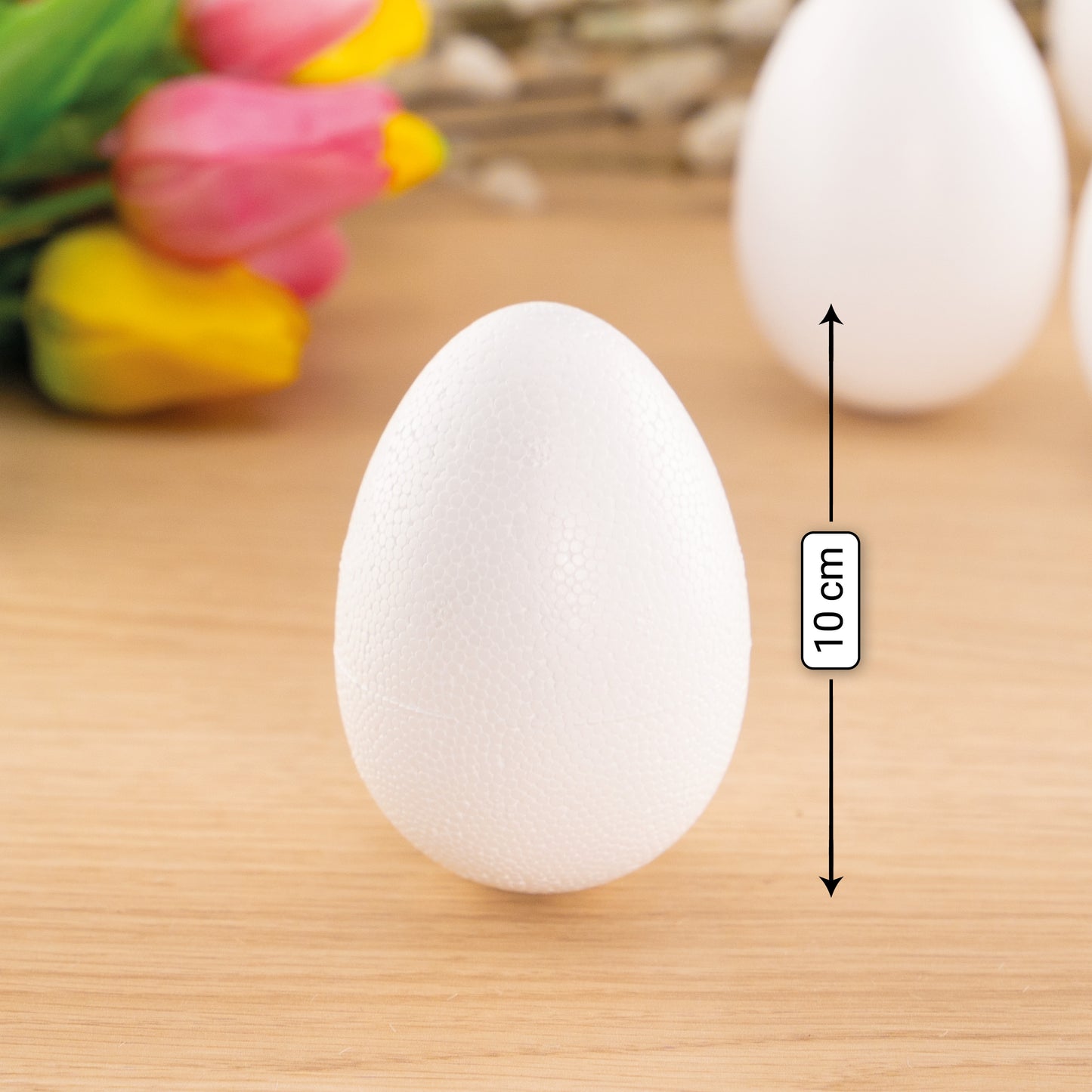 Styropor Eier 100 mm
