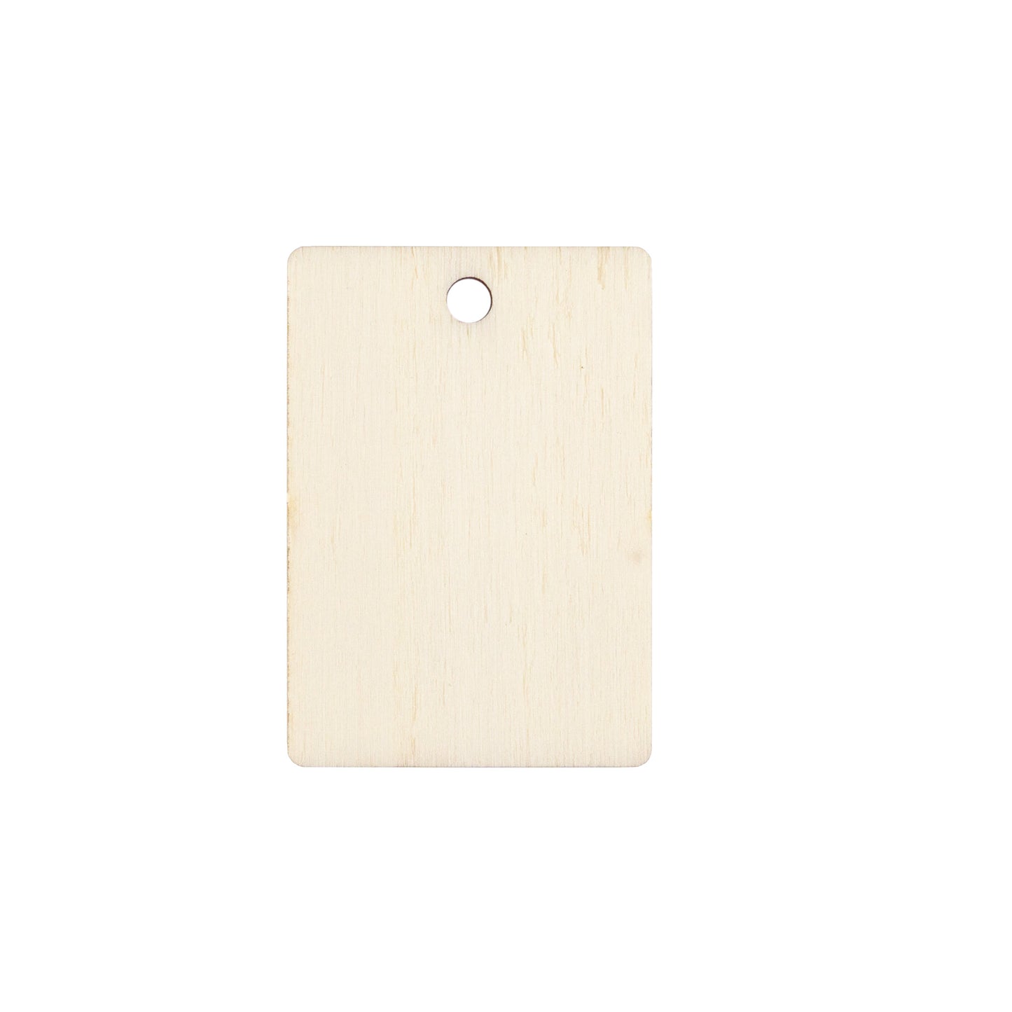 Holz Anhänger Rechteck 35x50mm