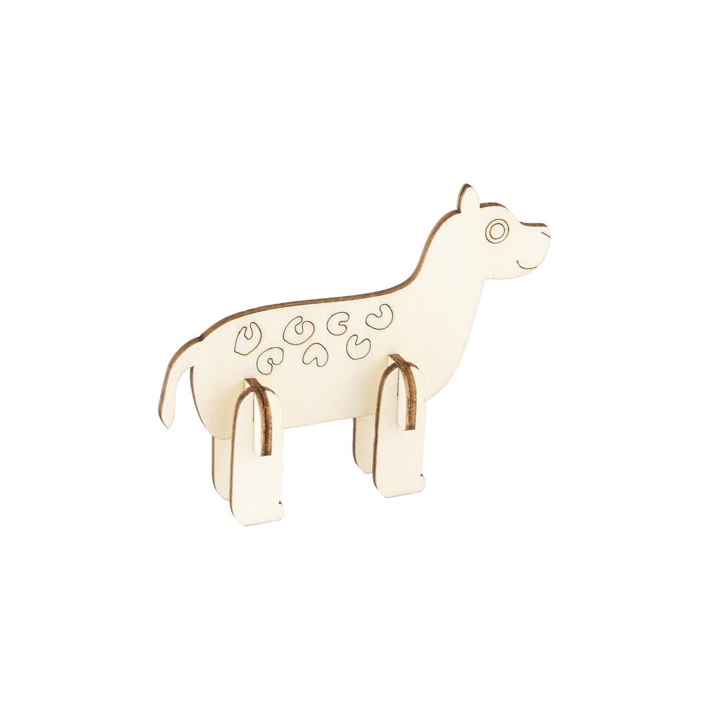 Holz Steckteil Gepard