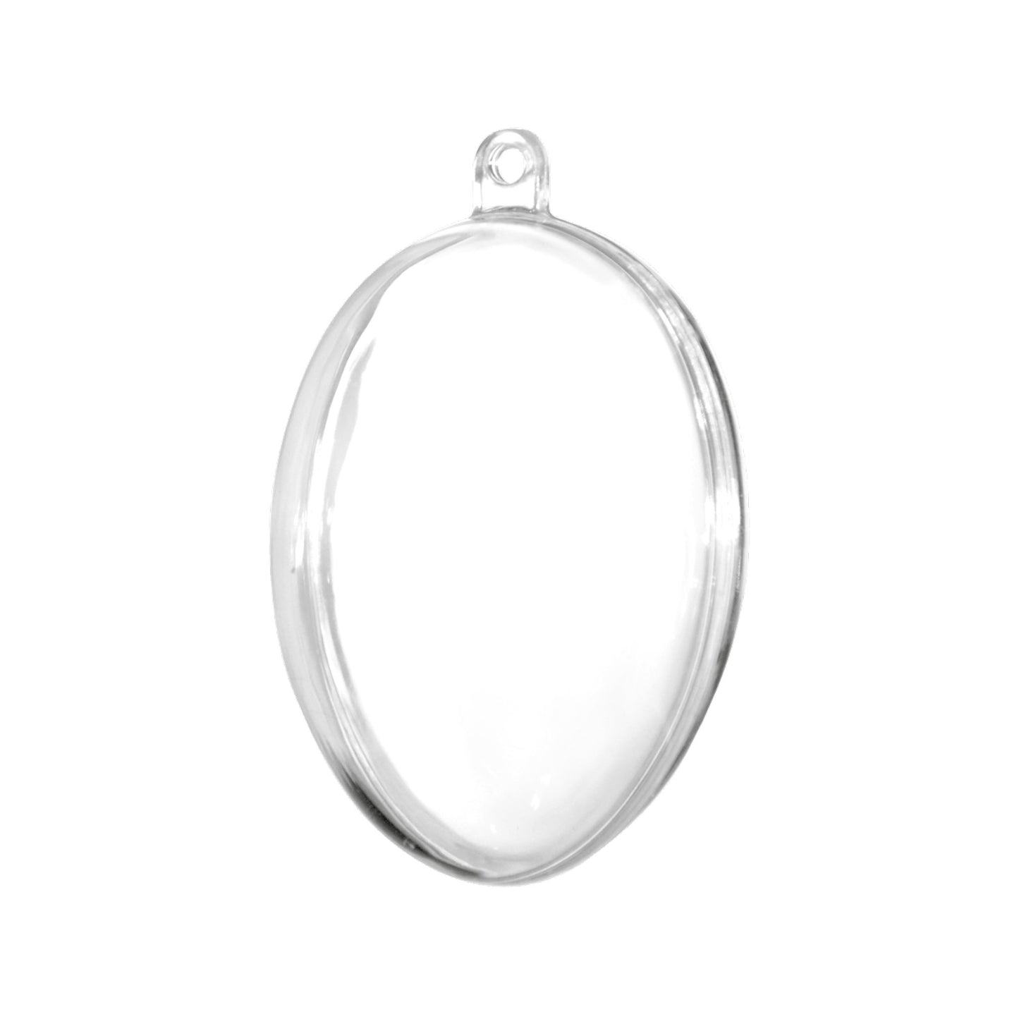 Kunststoff Ei transparent 100 mm 5 St.