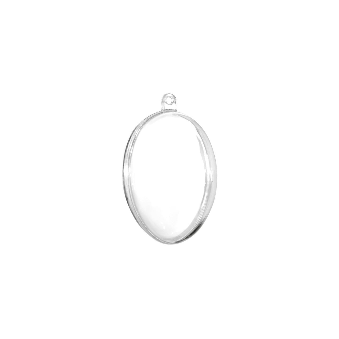 Kunststoff Ei transparent 60 mm 5 St.
