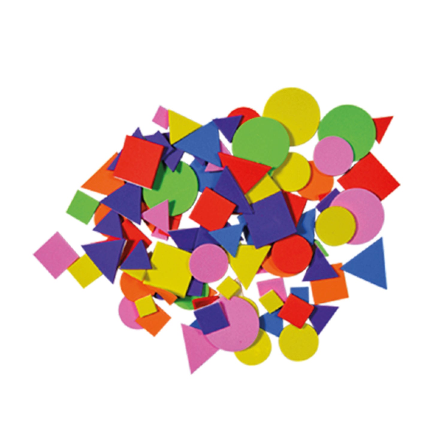 Moosgummi geometrische Formen 110 St.