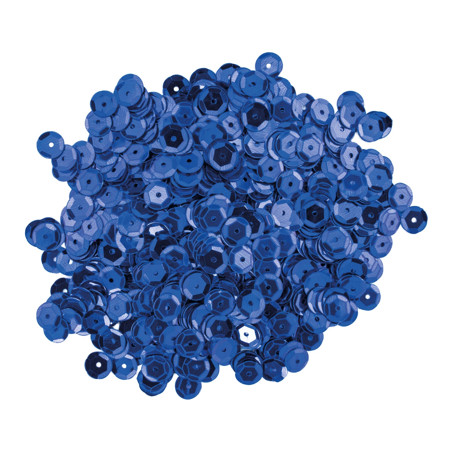 Pailletten blau, 8 mm