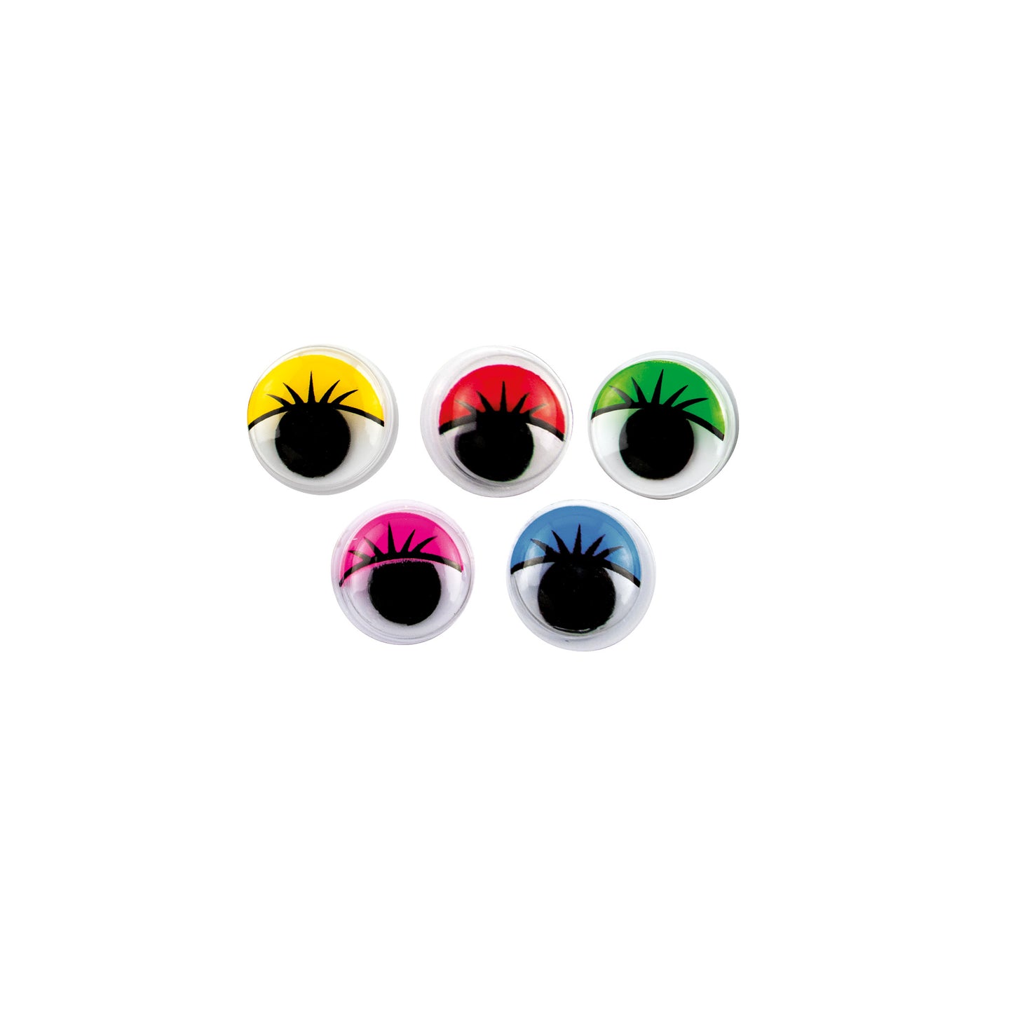 Wackelaugen 6 mm bunt 100 St.