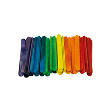 Bastelhölzer 114x10x2 mm bunt sortiert 50 St.