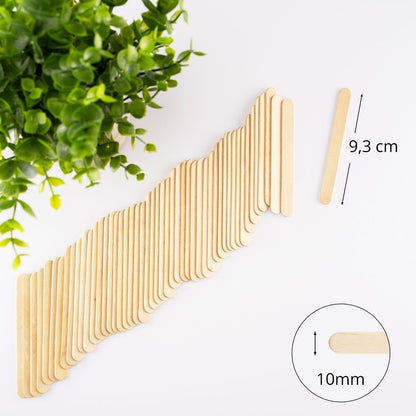 Bastelhölzer 93x10x2 mm natur 50 St.