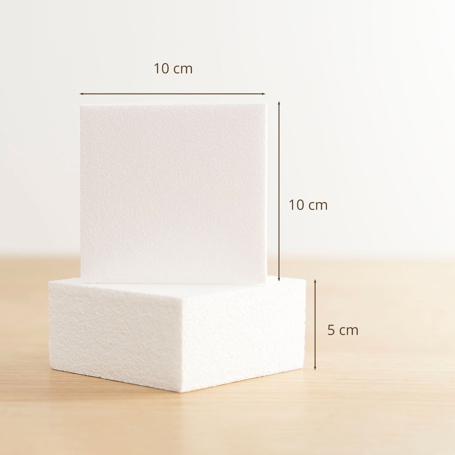 Styropor Block 10x10x5cm