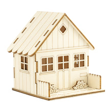 Holz Haus 100 x 90 mm