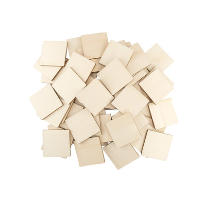Holz Quadrat 50 x 50 mm