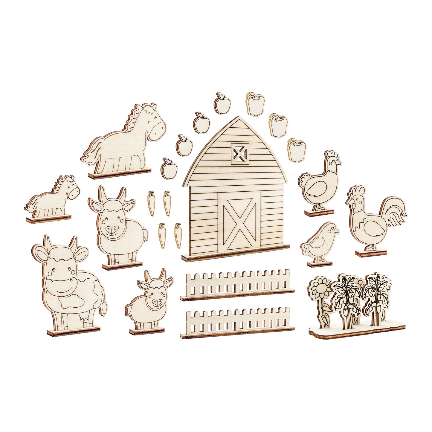Holz Spielewelt Bauernhof
