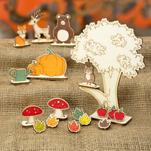 Holz Spielewelt Herbst