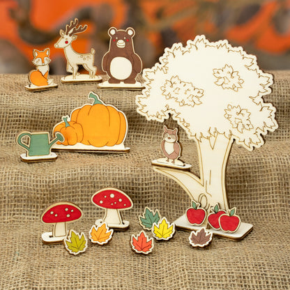 Holz Spielewelt Herbst