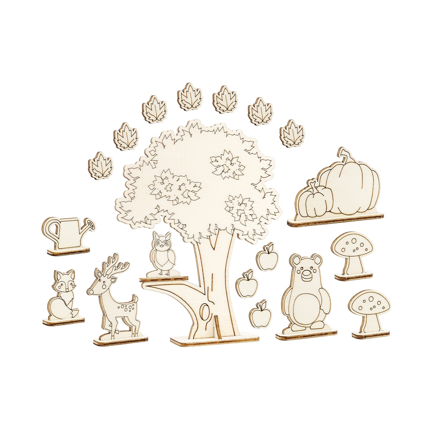 Holz Spielewelt Herbst