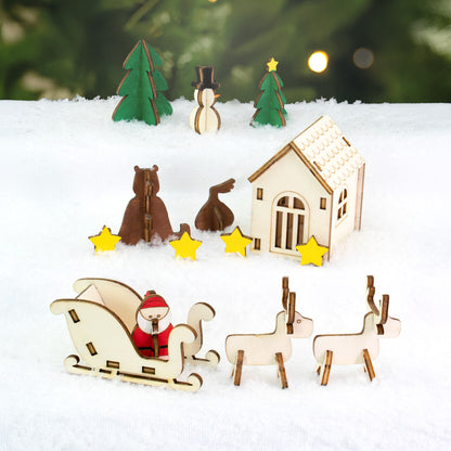 Holz Spielewelt Weihnachten