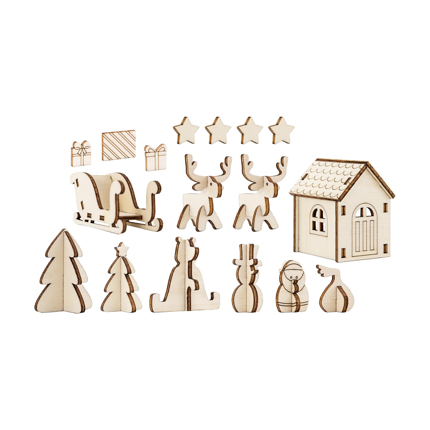 Holz Spielewelt Weihnachten