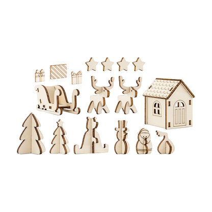 Holz Spielewelt Weihnachten