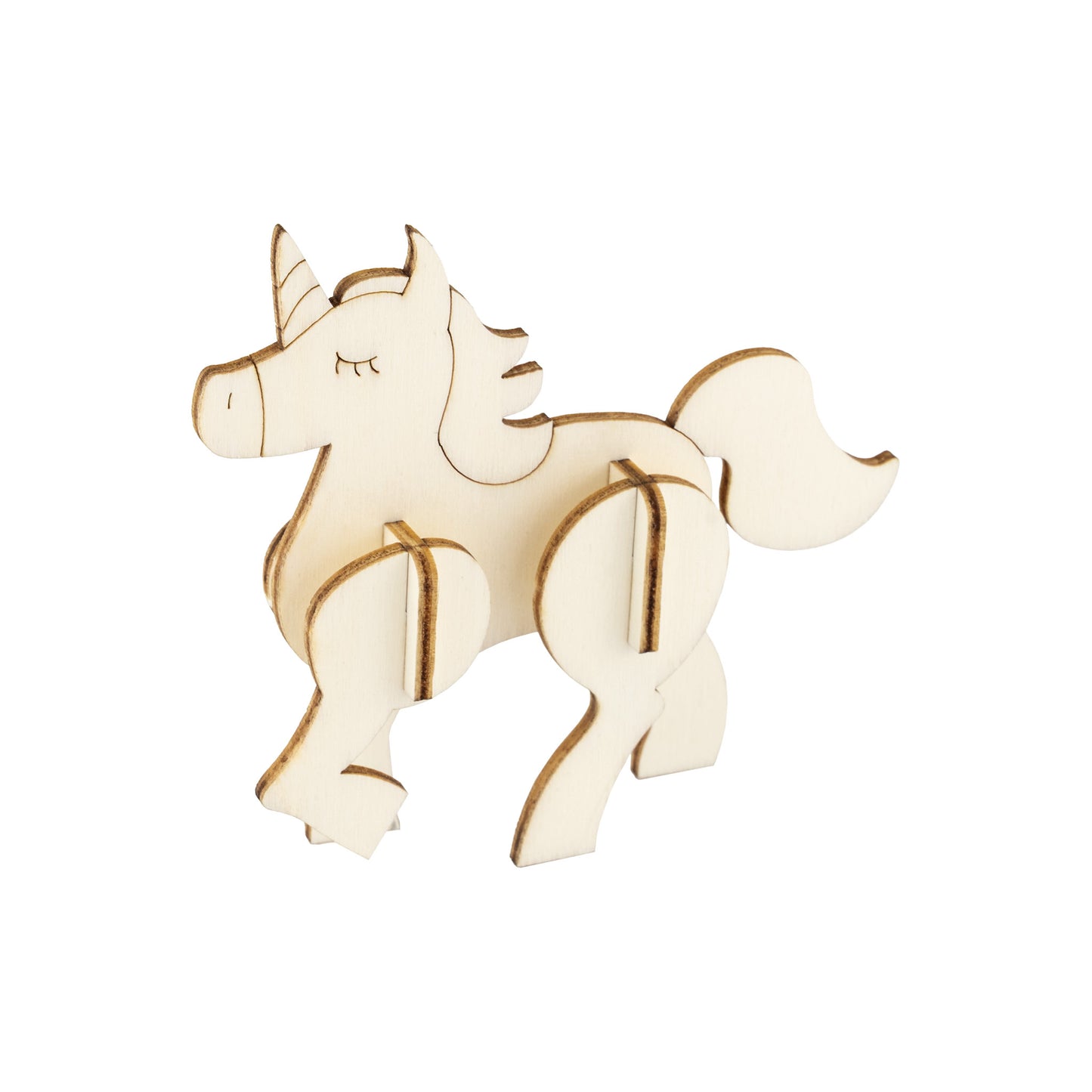 Holz Steckteil Einhorn