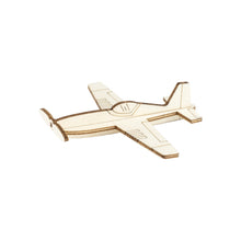 Holz Steckteil Flugzeug