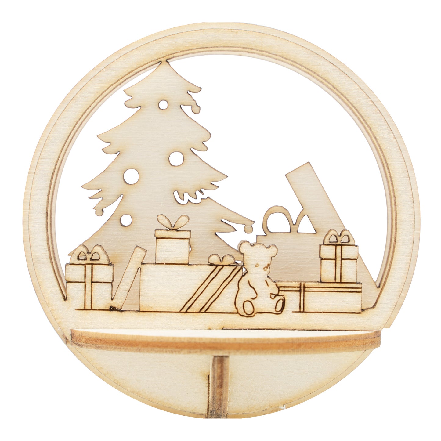 Holz Steckteil Weihnachtsbaum