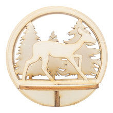Holz Steckteil Reh