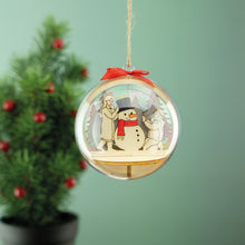 Holz Steckteil Schneemann