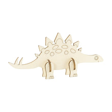 Holz Steckteil Stegosaurus