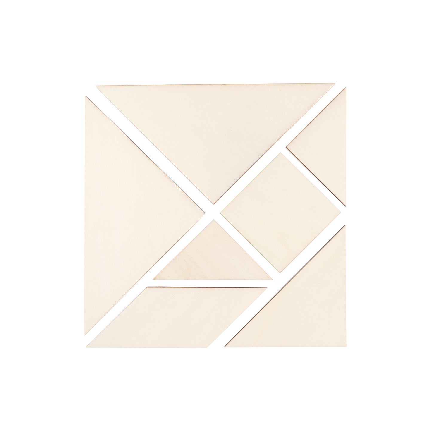 Holz Tangram 125 x 125 mm