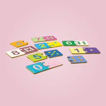 Holz Zahlenpuzzle Domino 80 x 40 mm