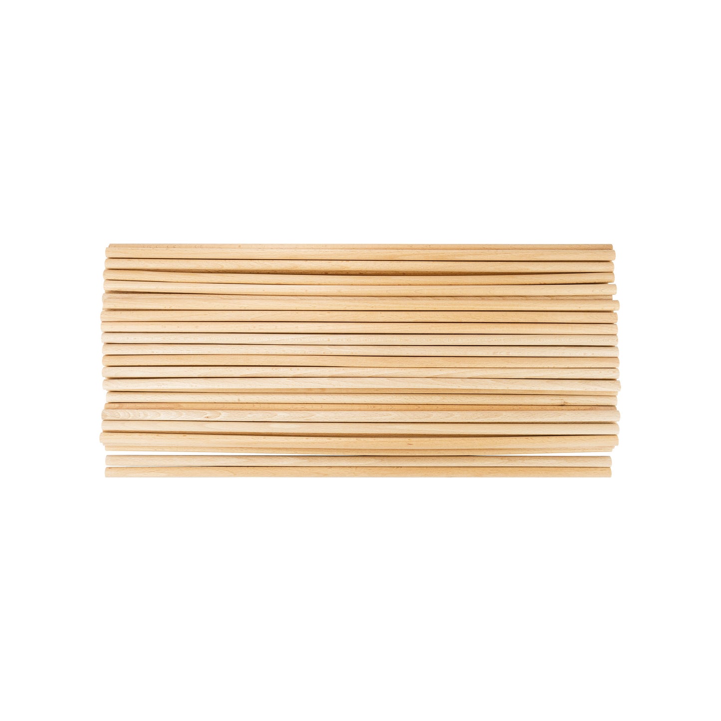 Holzstaebe rund 400x8 mm 50 St.