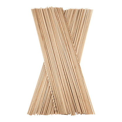 Holzstaebe rund 500x4 mm 100 St.