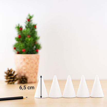 Styropor Kegel 65 mm