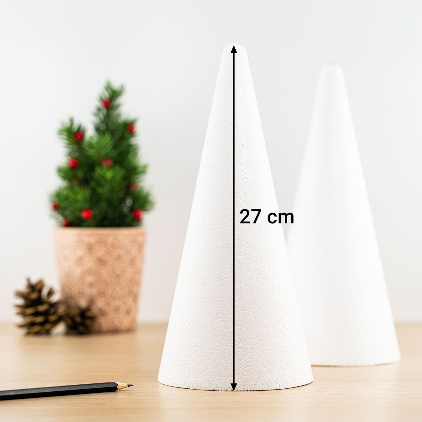 Styropor Kegel 260 mm