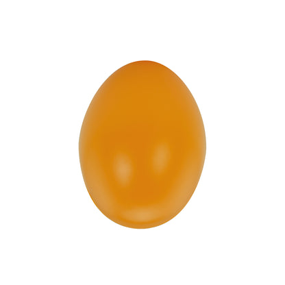 Kunststoff Eier 38 mm apricot 25 St.