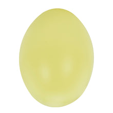 Kunststoff Eier 60 mm hellgelb 25 St.