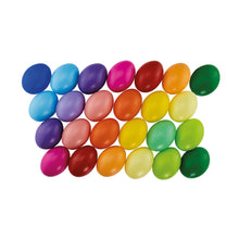 Kunststoff Eier 60 mm bunt 25 St.