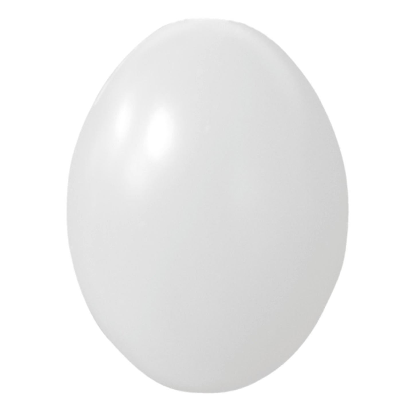 Kunststoff Eier weiss 240 mm mit Stutzen