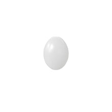 Kunststoff Eier weiss 80 mm