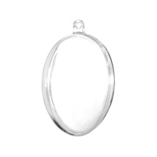 Kunststoff Ei transparent 100 mm 5 St.