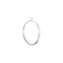 Kunststoff Ei transparent 60 mm 5 St.
