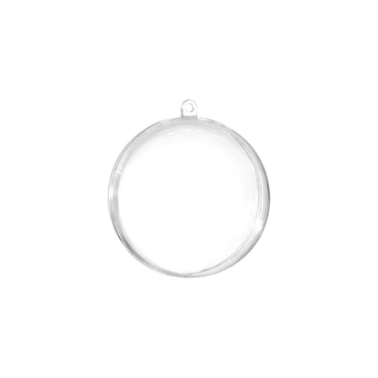 Kunststoff Kugel transparent 100 mm 5 St.