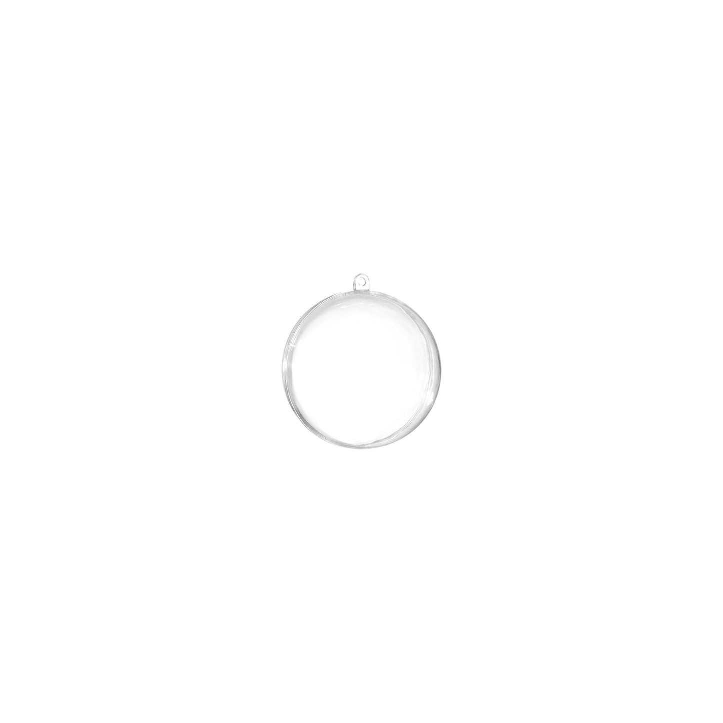 Kunststoff Kugel transparent 50 mm 5 St.