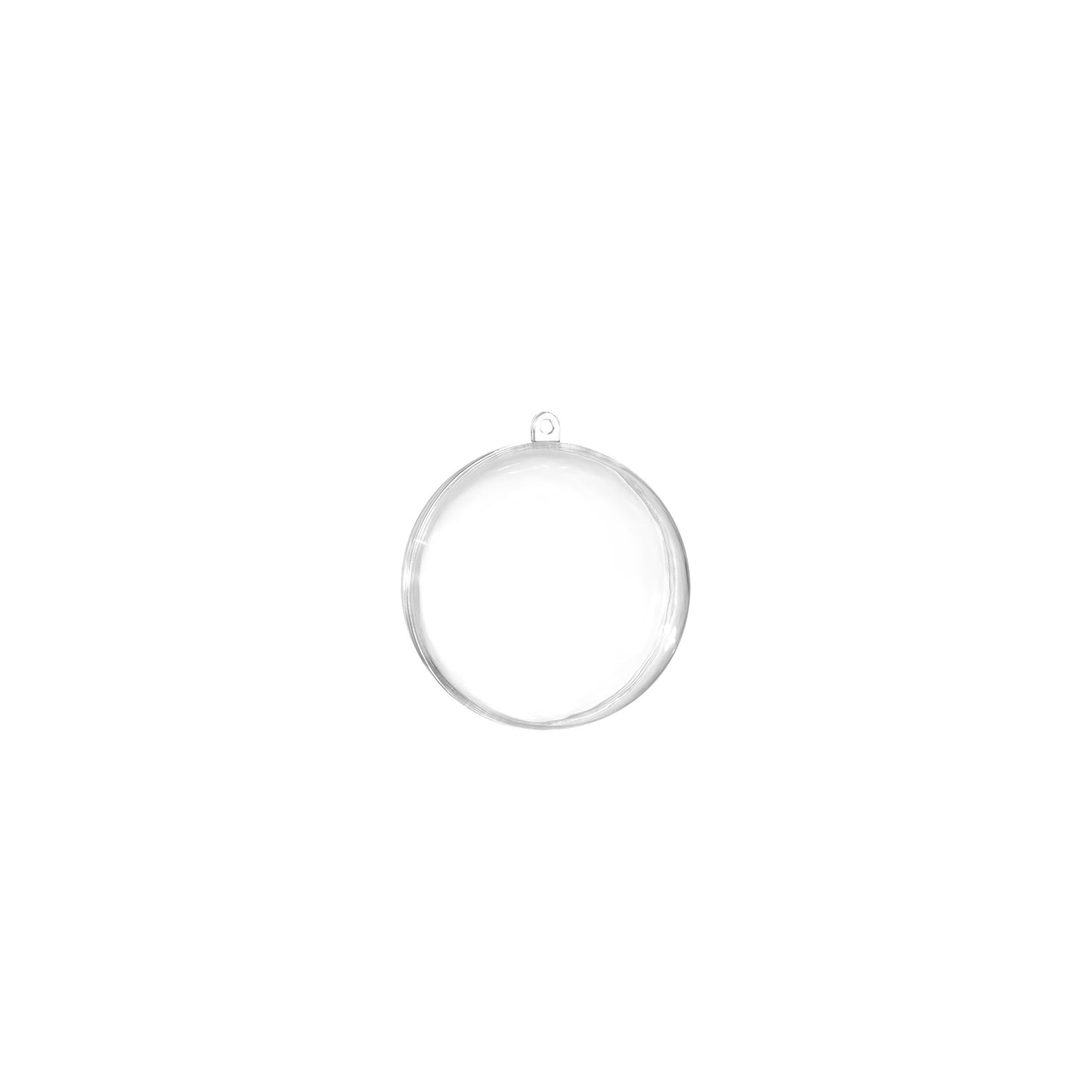 Kunststoff Kugel transparent 60 mm 5 St.