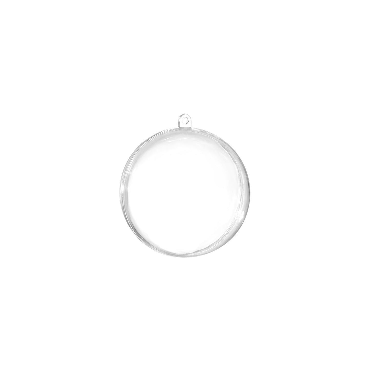 Kunststoff Kugel transparent 80 mm 5 St.