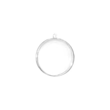 Kunststoff Kugel transparent 80 mm 5 St.
