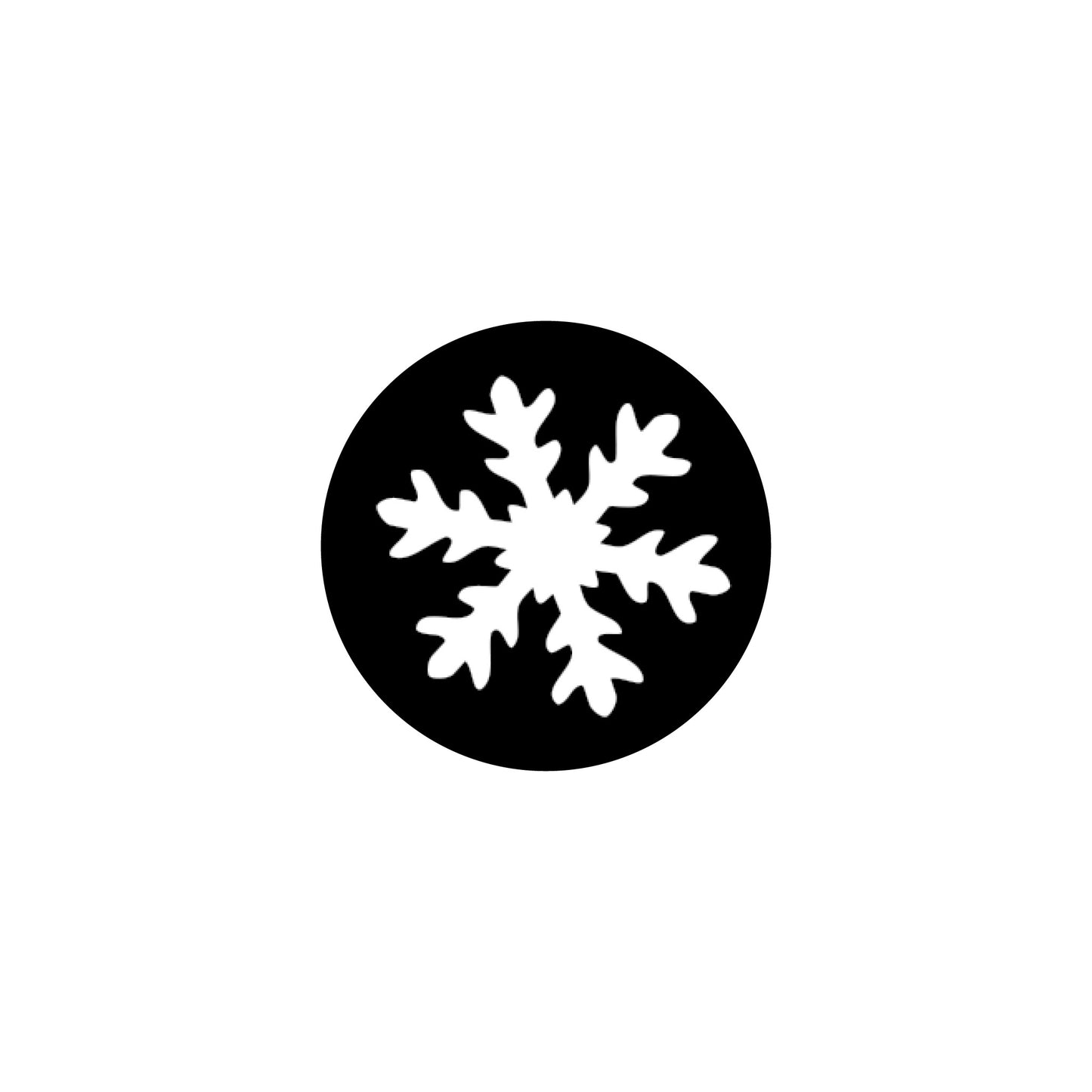 Motivstanzer Schneeflocke 1,6 cm