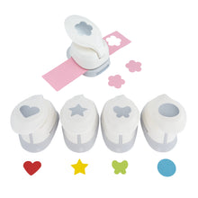 Motivstanzer Starter Set Papier, Moosgummi 3 St.