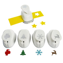 Motivstanzer Set Weihnachten, 2,54 cm, 5 Stk.