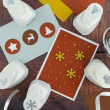 Motivstanzer Set Weihnachten, 2,54 cm, 5 Stk.
