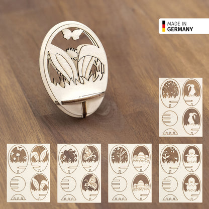 Holz Steckteil Set Ostereier für Acryleier