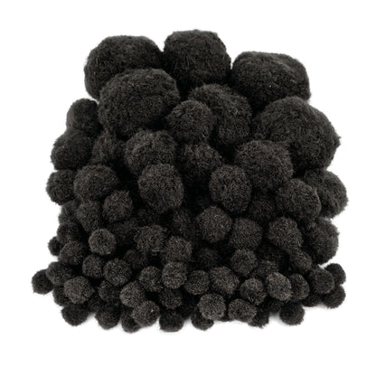 Pompons schwarz
